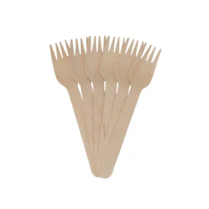Wooden Forks Takeaway 1x100
