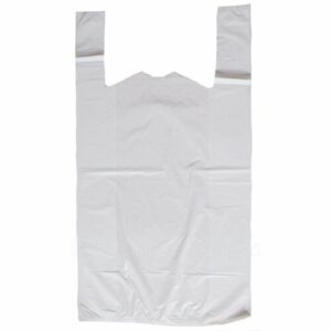 White Jumbo Carrier Bag 1x1000