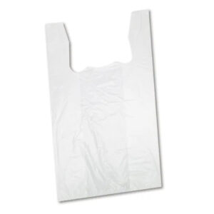 White Medium Carrier Bag 1x2000